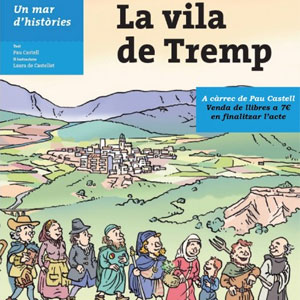 Llibre 'La Vila de Tremp' de Pau Castell, il·lustrat per Laura de Castellet