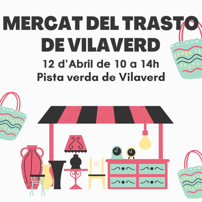 Mercat del Trasto a Vilaverd, 2026