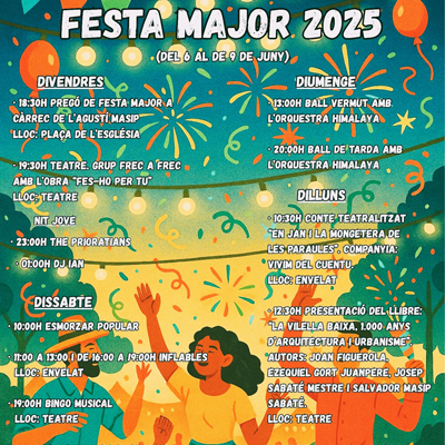 Festa Major de la Vilella Baixa, 2025