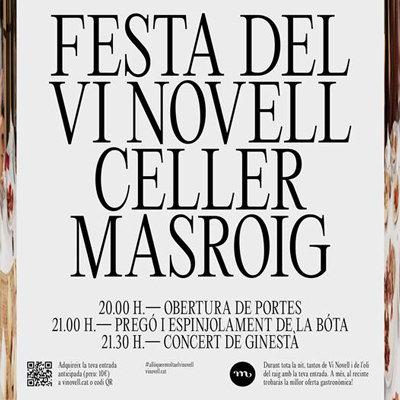 Festa del Vi Novell del Celler Masroig, 2022