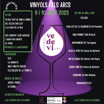 Vinyols Va de Vinya, Vinyols i els Arcs, 2023