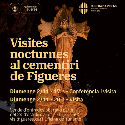 Visites nocturnes al Cementiri de Figueres - 2025