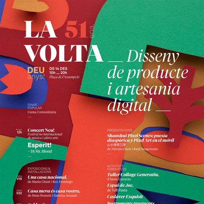 La Volta #51: disseny de producte i artesania digital, 2024