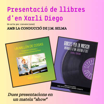 Presentació de llibres de Xarli Diego, Sarral, 2023