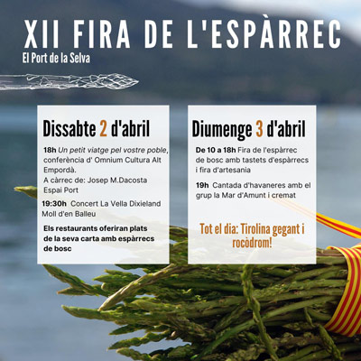 XII Fira de l'Espàrrec - El Port de la Selva 2022
