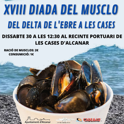 XVIII Diada del Musclo del Delta de l'Ebre - Les Cases d'Alcanar 2022