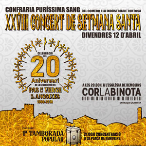 XXVIII Concert de Setmana Santa - Tortosa 2019