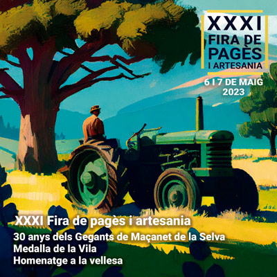 XXXI Fira de pagès i artesania, Maçanet de la Selva, 2023