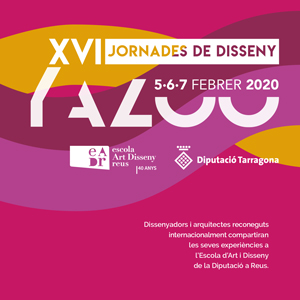 16a edició de les Jornades de Disseny Yazoo a Reus, 2020