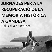 Jornades per a la recuperació de la memòria històrica a Gandesa - 2015