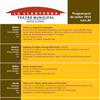 Pogramació La Llanterna Teatre Municipal
