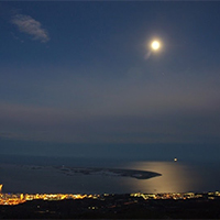 Pujada a la Foradada en lluna plena