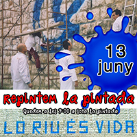 Pintada plaça fluvial