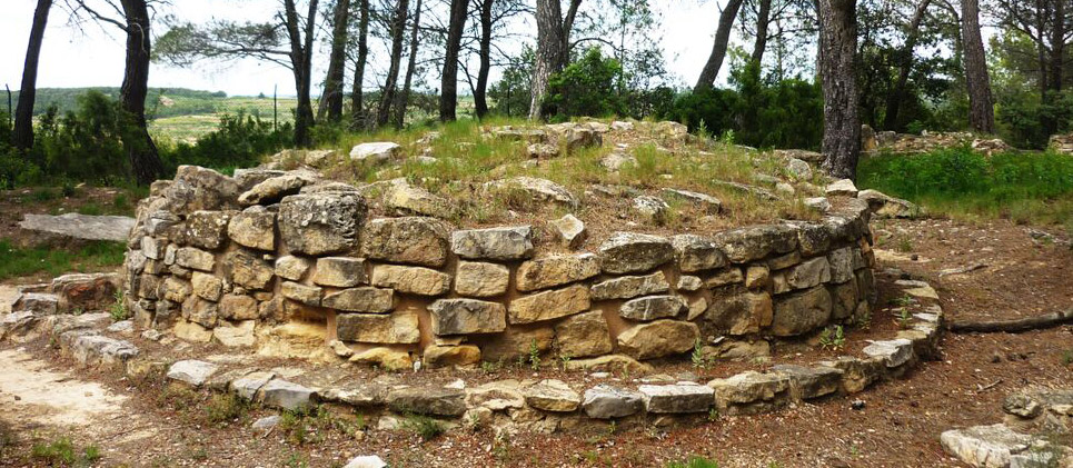 Túmul de la necròpolis ibèrica del Coll del Moro