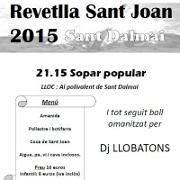 Revetlla de Sant Joan a Sant Dalmai