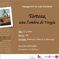 Ruta literària Gerard Vergés