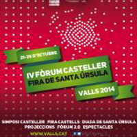 IV Fòrum Casteller i Fira de Santa Úrsula a Valls