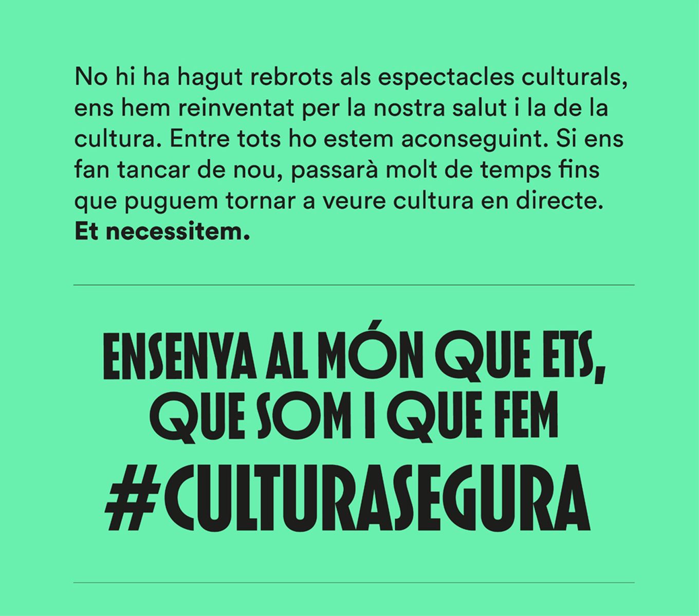 La cultura també cura