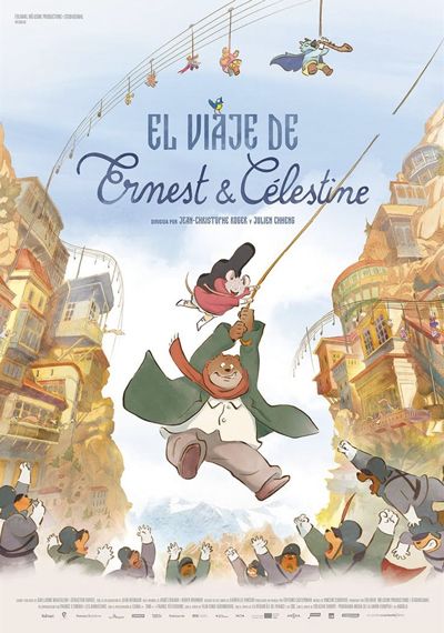 El viaje de Ernest y Célestine