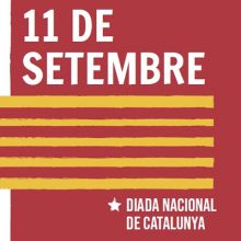 Diada Nacional de Catalunya a Vilallonga del Camp, 11 de setembre, Vilallonga del Camp, 2023