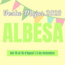 Festa Major d'Albesa, 2023