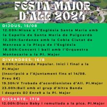 Festa Major d'All, Isòvol, 2024