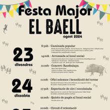 Festa Major del Baell, Campelles, 2024