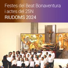 Festes del Beat Bonaventura i actes del 25N a Riudoms, 2024