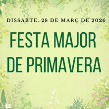 Festa Major de Primavera de Bellpuig, 2026