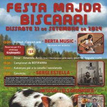 Festa Major de Biscarri, Isona i Conca Dellà, 2024