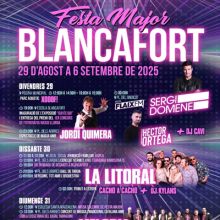Festa Major de Blancafort, 2025