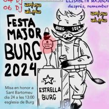 Festa Major de Burg, Farrera, 2024