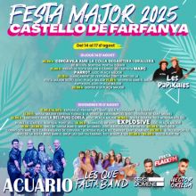 Festa Major de Castelló de Farfanya, 2025