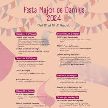 Festa Major de Darnius, 2024