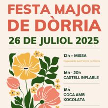Festa Major de Dòrria, Tosses, 2025