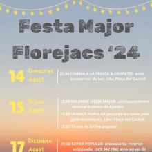 Festa Major de Florejacs, 2024