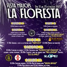 Festa Major de La Floresta, 2025