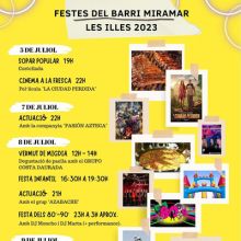 Festa Major del Barri de Miramar, Vila-seca, 2023