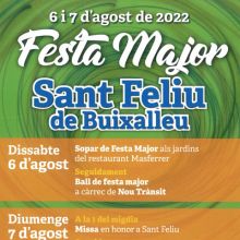 Festa Major de Sant Feliu de Buixalleu, 2022