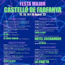 Festa Major de Castelló de Farfanya, 2022