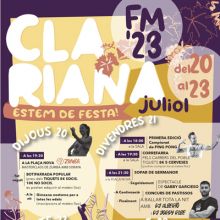 Festa Major de Clariana, Castellet i la Gornal, 2023