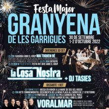 Festa Major de Granyena de les Garrigues, 2022