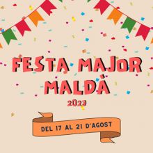 Festa Major de Maldà, 2023