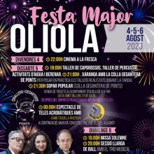 Festa Major d'Oliola, 2023