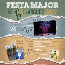 Festa Major de Les Pallargues, Els Plans de Sió, 2022