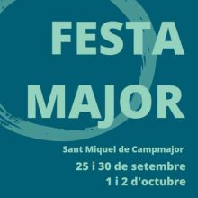 Festa Major de Sant Miquel de Campmajor, 2022