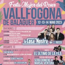 Festa Major del Roser a Vallfogona de Balaguer, 2023