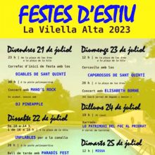 Festa Major de La Vilella Alta, 2023