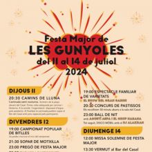 Festa Major de Les Gunyoles, La Secuita, 2024