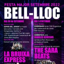 Festa Major del Jovent a Bell-lloc d'Urgell, 2022